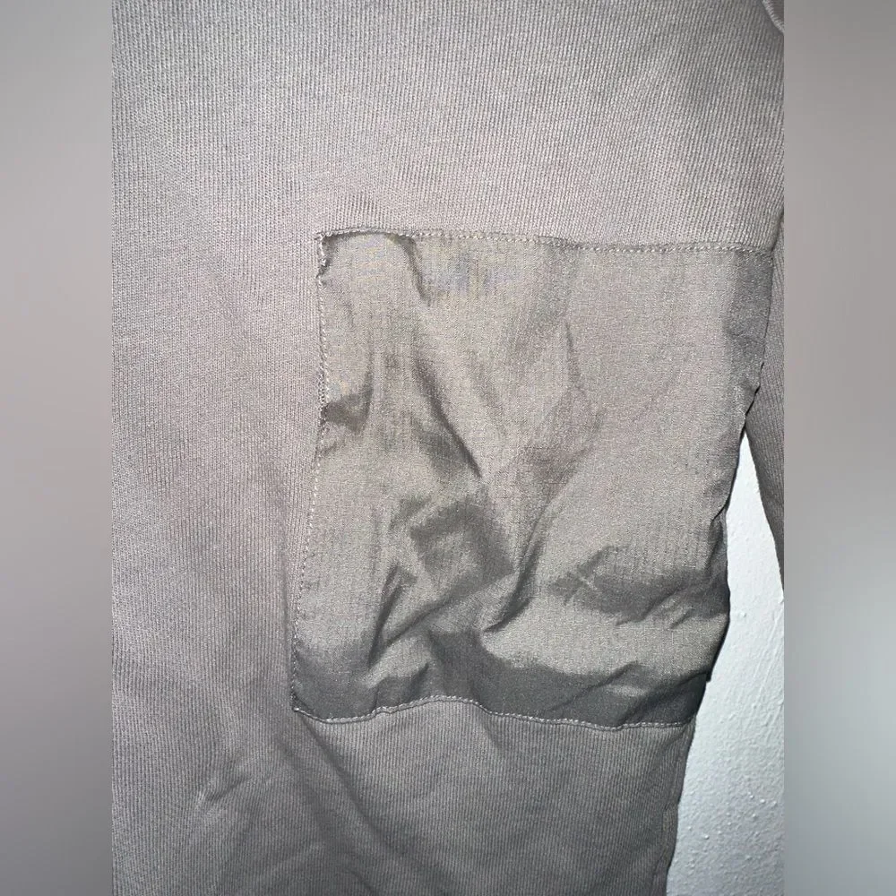 Crewneck Sweatshirt ID Crew Adidas Gray XL Sweatshirt with Map Details